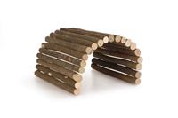 beeztees Forest Wilgen Loopbrug - Knaagdierspeelgoed - Hout - 65 cm