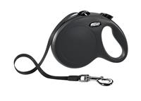 Flexi Rollijn New Classic - Tape Leash - M - Zwart