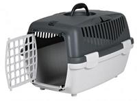 Transportbox Capri Medium für Katzen und Hunde Grau
