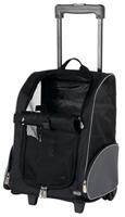 Trixie Reismand Trolley Zwart 36x50x27cm