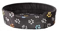 Trixie Jimmy bed oval 65 × 55 cm taupe