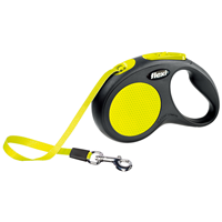 Flexi Rollijn Neon Classic - Tape Leash - Small