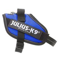 Juliusk9 Power-Harnas/Tuig Nylon Blauw 37 x 2 cm