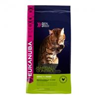 Eukanuba Adult Hairball Control met kip kattenvoer 2 x 2 kg