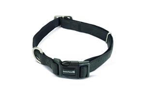 Beeztees Macleather Halsband Zwart 45-70x2,5cm
