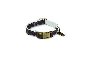 Beeztees DBL Nylon Halsband Virante Bruin 26-40x1,5cm