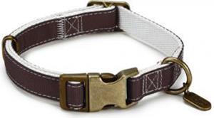 Designed by Lotte Virante - Halsband Hond - Bruin - 35-50 cm