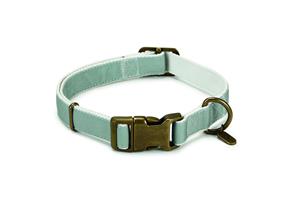 Designedbylotte Nylon Halsband Virante - Mint - 48/70 cm x 25 mm