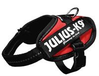 JULIUS K9 Power-Harnas/Tuig Nylon Rood 43 x 2 cm