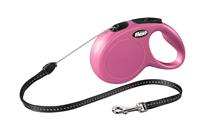 Flexi Rollijn Classic - Cord Leash - S - 8 meter - Roze