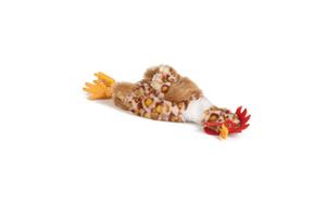 beeztees Flatino pluche hondenspeeltje kip 25 cm