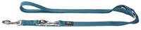 Hunter - Verstellbare Führleine Nylon - Hondenriem, blauw