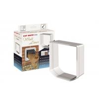 Petproducts Kattentunnel Elite - Kattenluik & Kattendeuren - 7x17,5x23cm - Wit - 130Â gram