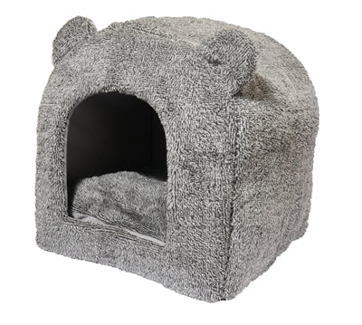 Rosewood Kattenmand Iglo Teddy Grijs
