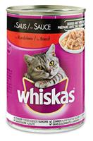 Whiskas BLIK ADULT RUND IN SAUS KATTENVOER #95;_400 GR