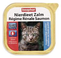 16x Beaphar Nierdieet Kattenvoer Nat Zalm 100 gr