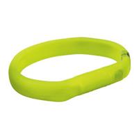 Trixie USB Flash Light Band - M / L - Groen - 18 mm Breed