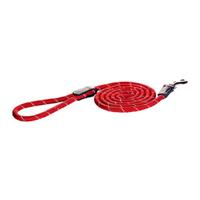 Rogz Rope Line Fixed Lead - Rot - 180 cm / 12 mm