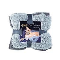 SCRUFFS Cosy Hunde-Decken, grau - SCHECKER