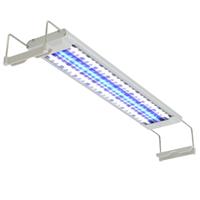 vidaXL Aquarium LED-Lampe 50-60 cm Aluminium IP67 