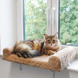 Kerbl Kattenmand voor de vensterbank 36x56 cm beige 82656