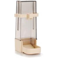 Beeztees Voer en Drinkfontein Parkiet - vogel verzorgen - 15X6cm - Beige