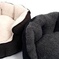 51 Degrees North Sheep Hondenmand - Beige & Bruin - S