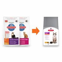 Hills Hill's Science Plan - Feline Adult Sensitive Stomach & Skin - 1,5 kg