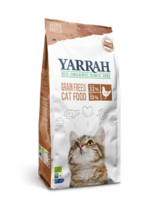 Yarrah Graanvrij kip&vis kattenvoer 2,4kg