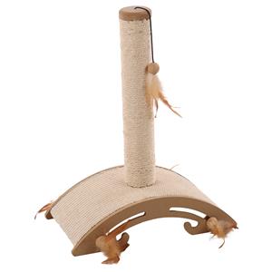 FLAMINGO Katten krabpaal Ella beige 52 cm 560147