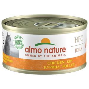 Almonature Hfc Cat Jelly Blik 70 g - Kattenvoer - Kip