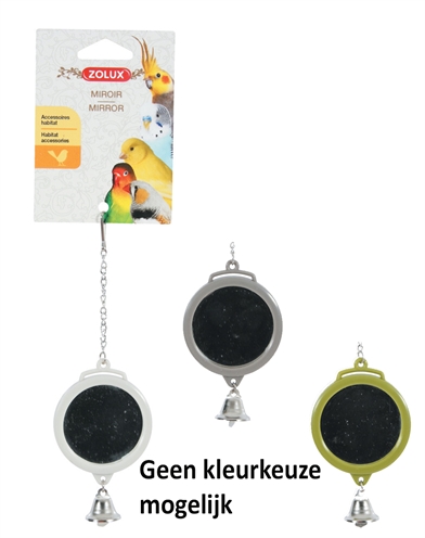 Zolux Spiegel rond met bel