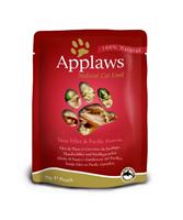 12x70g Tonijn met Garnalen uit de Stille Oceaan Applaws Kattenvoer