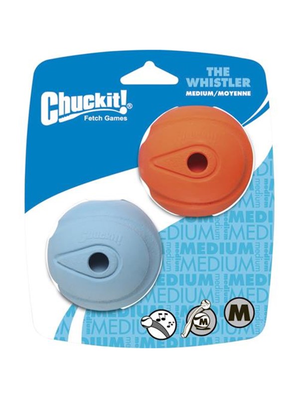 Chuckit The Whistler Medium - 2 pack