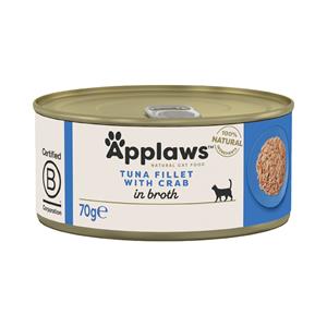 Applaws Blik Cat 70 gram TUNA & CRAB Kattenvoer