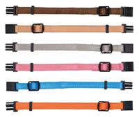 Trixie Puppy Collars - M/L - Set met zilvergrijs