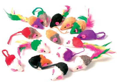 Zolux kattenspeelgoed bontmuisjes