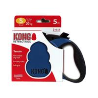 KONG Retractable Leash Terrain - S - Blauw