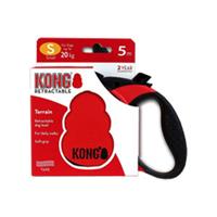 KONG Retractable Leash Terrain - S - Rood