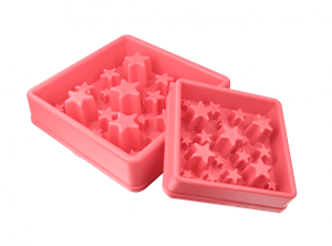 H.A.C. Eat Slow anti schrokbak LARGE - Ster Roze