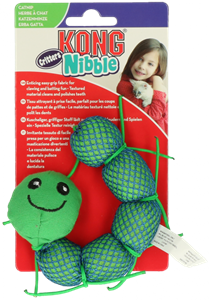 Kong Cat Nibble Critters Catnipillar