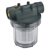 Einhell 4173801 Voorfilter voor pomp 33,25 mm (1) buitendraad, 25 mm (1) binnendraad