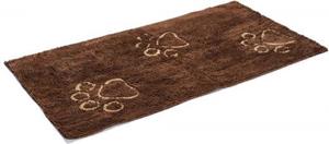 DOG GONE SMART Dirty Dog Droogmatloper - Hond - Bruin - 152x76 cm
