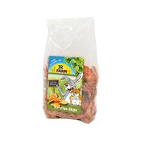 JR Farm Wortelchips - Dubbelpak: 2 x 125 g