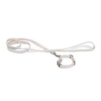 Beeztees Puppy Halsband & Lijn - Roze (20-30 cm)