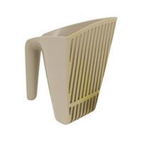 Moderna plastic kattenbakschep scoop & sift warmgrijs - Gebr de boon