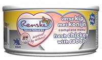 Renske Paté Kattenvoer Nat Kip - Konijn 70 gr