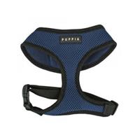 Puppia Soft Harness - M - Blauw
