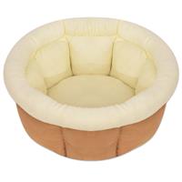 VidaXL Hondenmand maat L beige