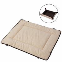 Hondenbed bruin 65x100 cm